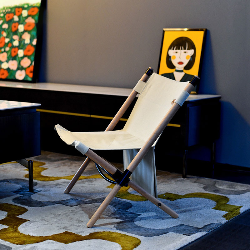 便携户外折叠椅休闲躺椅露营沙滩椅轻便导演椅子棍棍椅高清大图