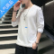 喻娄长袖t恤男士2022秋季新款潮流体恤上衣男装ins潮牌宽松打底衫T恤