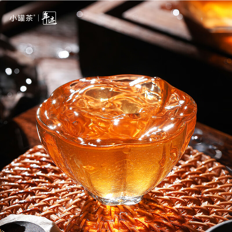 小罐茶年份茶2018年福鼎产区寿眉茶紧压老白茶5g*102饼510g 茶叶礼盒高清大图