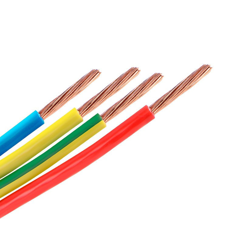 官方旗舰店德力西电线电缆百米bvr10平方国标电线进户铜芯线单芯多股