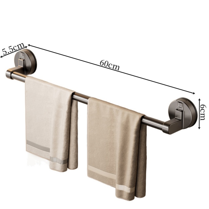 豫龙都 毛巾架单杆个