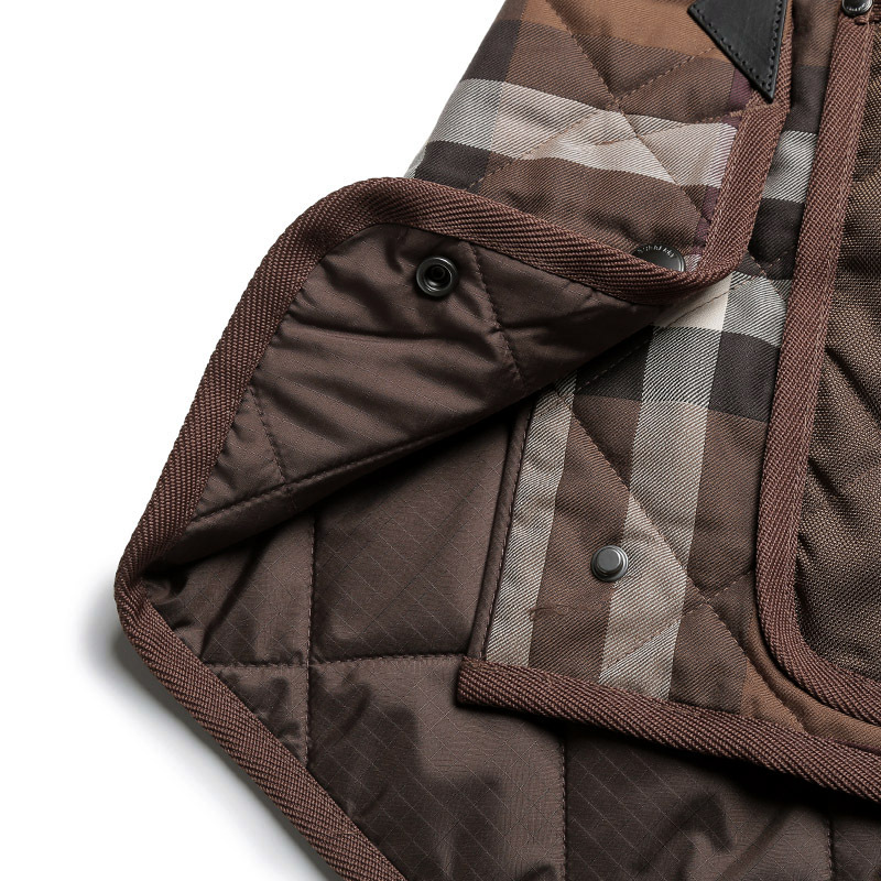 博柏利/巴宝莉 burberry 男款 棉质菱形绗缝飞行夹克棉服外套8054454