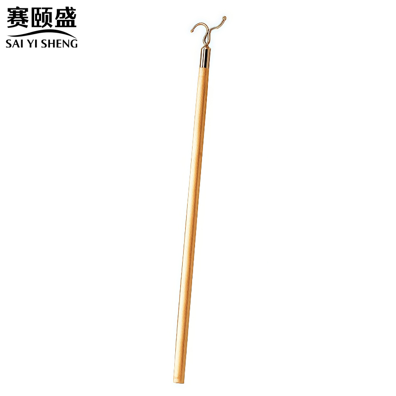 赛颐盛木质晾衣杆高清大图