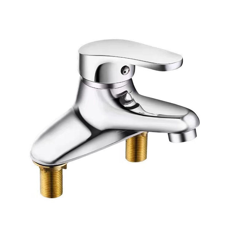 历途科技 洗手池面盆水龙头 双孔 个高清大图