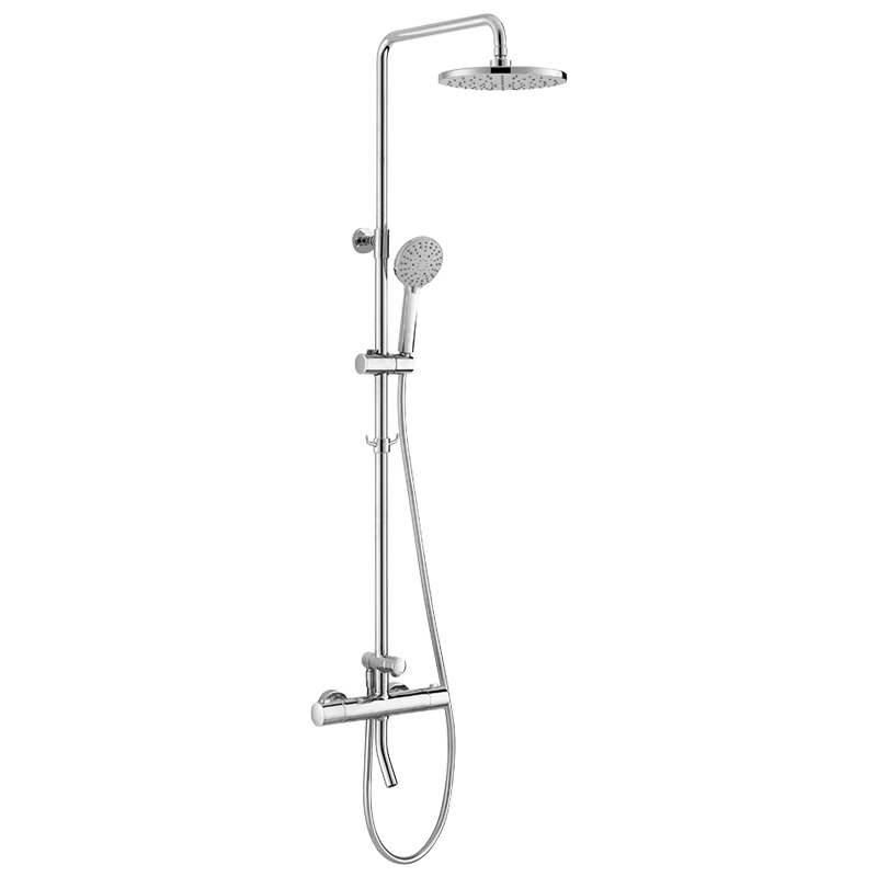 法恩莎卫浴花洒套装挂墙式暗装家用恒温多功能淋雨喷头器f2h8805花洒