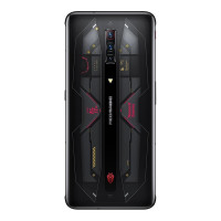 少量18+512G高配【送游戏摇杆】努比亚(nubia) 红魔6pro 5G全网通 18GB+512GB氘锋透明版 骁龙888 165Hz刷新120W快充 7层多维散热系统游戏手机