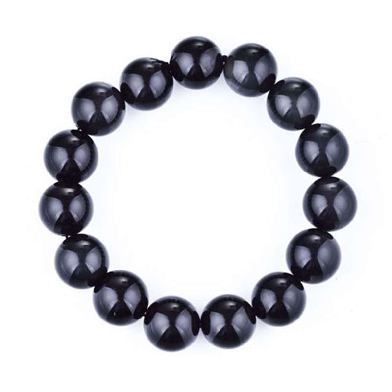 梦克拉 Mkela 黑曜石手链 日月星辰 彩虹眼黑曜石手串 民族风 其他 送客户 手链高清大图