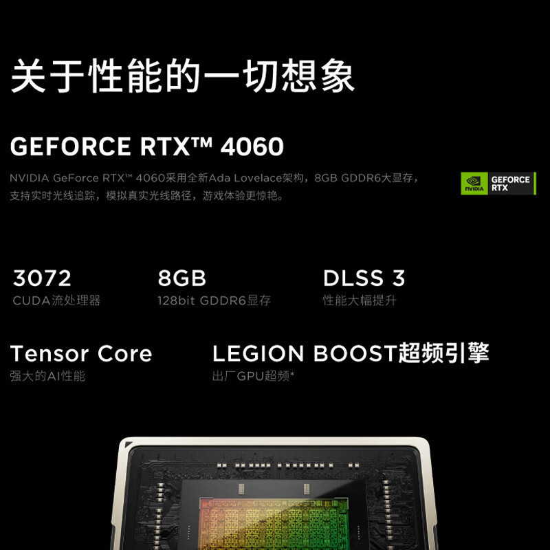 联想(Lenovo)拯救者R9000X 2023游戏笔记本电脑16英寸颜值电竞本定制(R7-7840H 24G 2T RTX4060显卡 3.2k高刷高色域屏)灰色