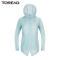 探路者防晒衣女户外皮肤风衣春夏季防紫外线户外风衣透气轻薄皮肤衣女式运动速干外套防晒钓鱼服