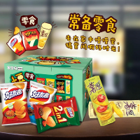 好丽友 orion 土豆零食狂热粉 膨化礼盒 休闲零食 813g