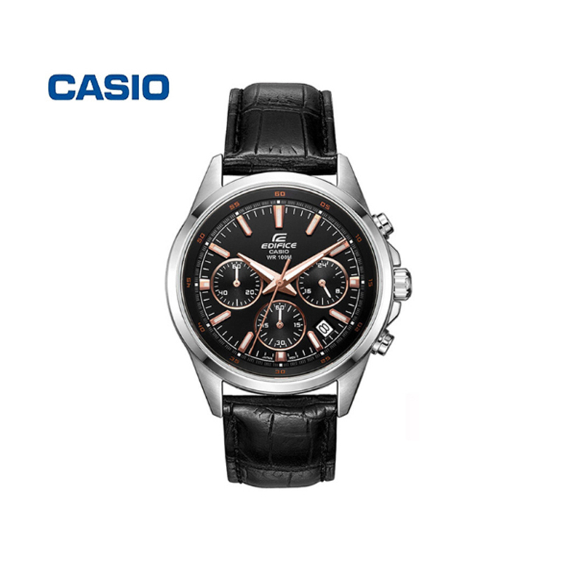 卡西欧(CASIO)男士手表EDIFICE系列 日韩品牌时尚休闲百搭防水石英表男
