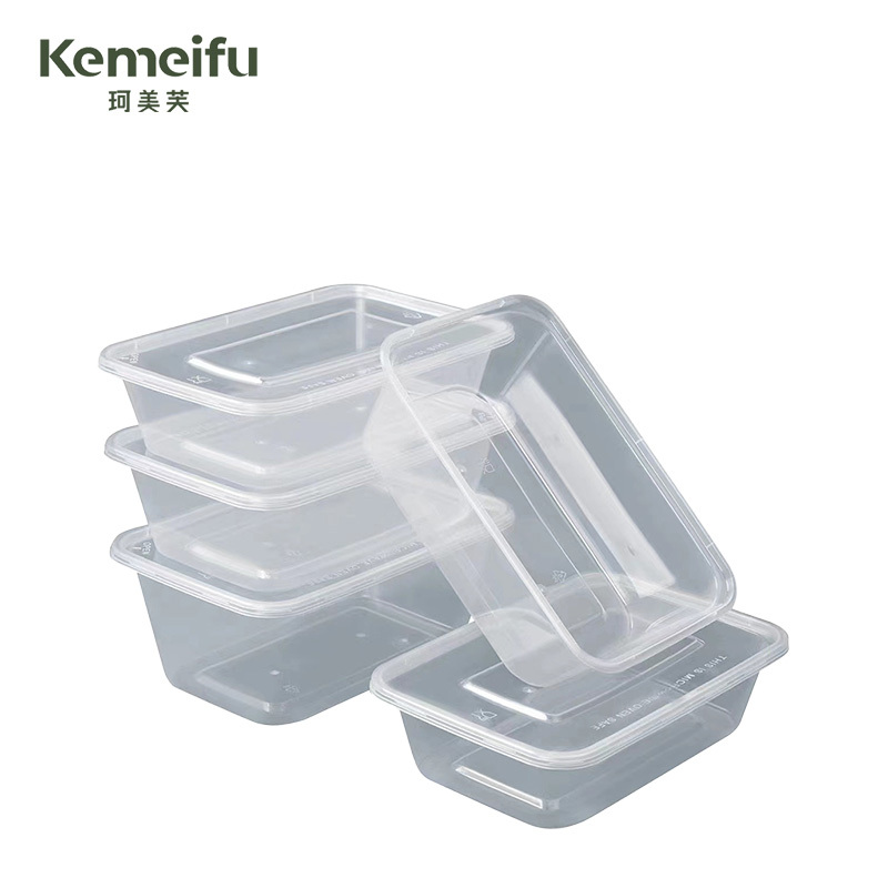 珂美芙 加厚一次性饭盒 750ml方盒 个高清大图
