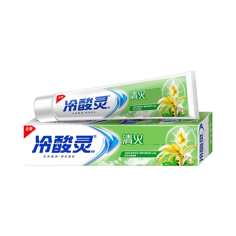 冷酸灵清火抗敏牙膏180克升级版