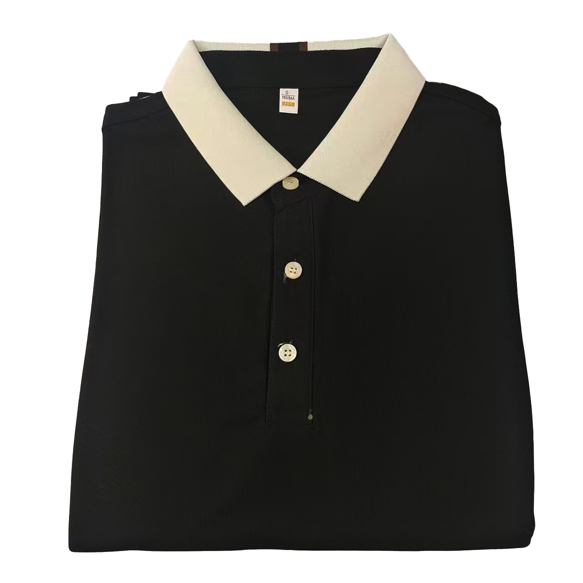 鸽护 短袖POLO ml-黑色 件高清大图