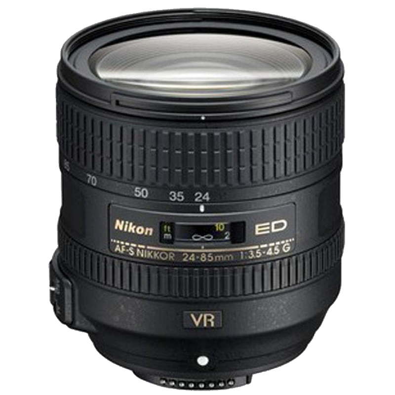 尼康(Nikon) AF-S 24-85mm f/3.5-4.5G ED VR 尼康卡口 72mm口径 广角变焦镜头