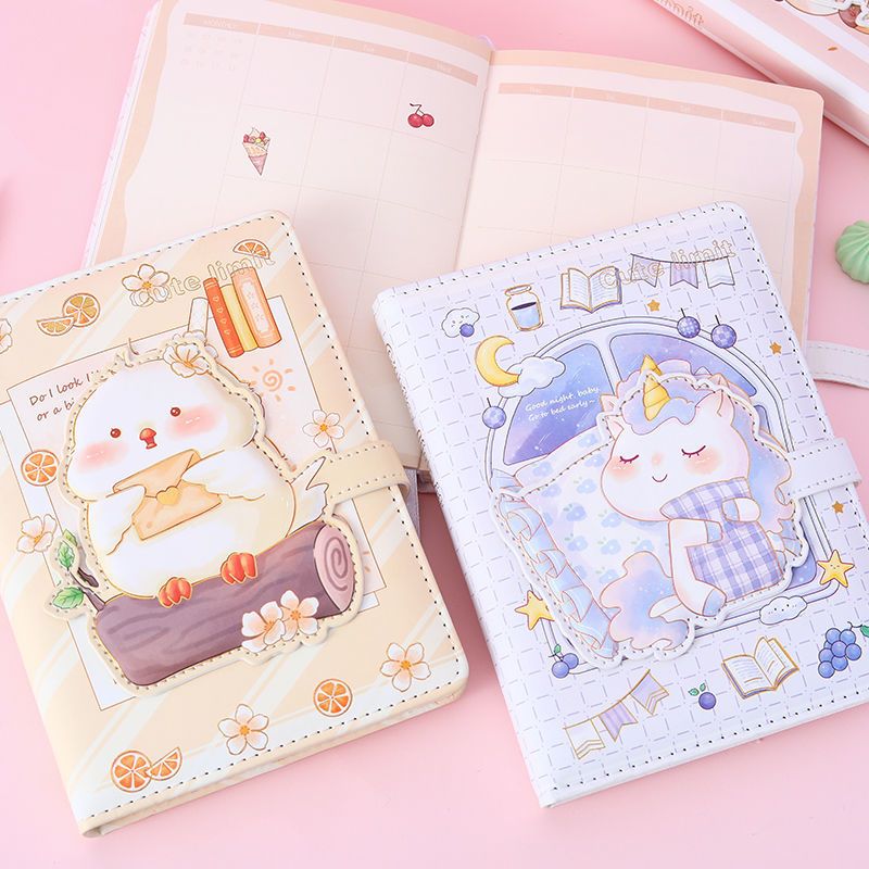 36k可爱少女心手帐本ins高颜值手账笔记本本子学生仙女记事本闺蜜