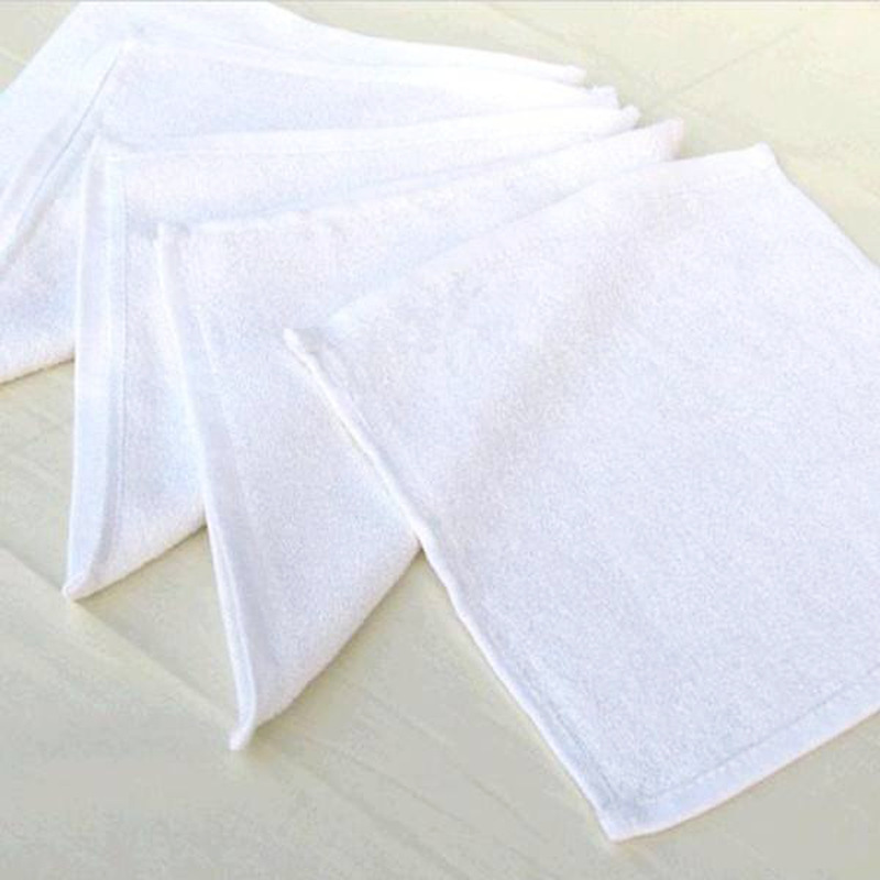 中锐智采 槟榔30*30cm纯棉白色抹布