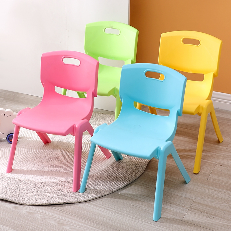 符象加厚塑料椅子幼儿园靠背椅宝宝椅子桌椅小孩学习儿童家用防滑凳子