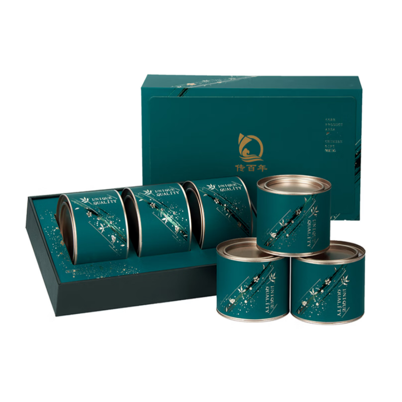 传百年茶叶 正味铁观音茶叶 精美礼盒包装 202g/盒(7.5g*27泡)高清大图