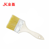 金盔纯猪鬃毛油漆刷毛刷3寸/把