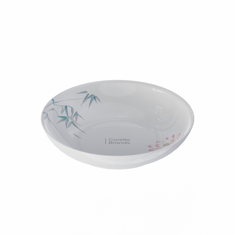 康宁 竹露荷风餐具10头 CB-TC003-TG/KZ高清大图