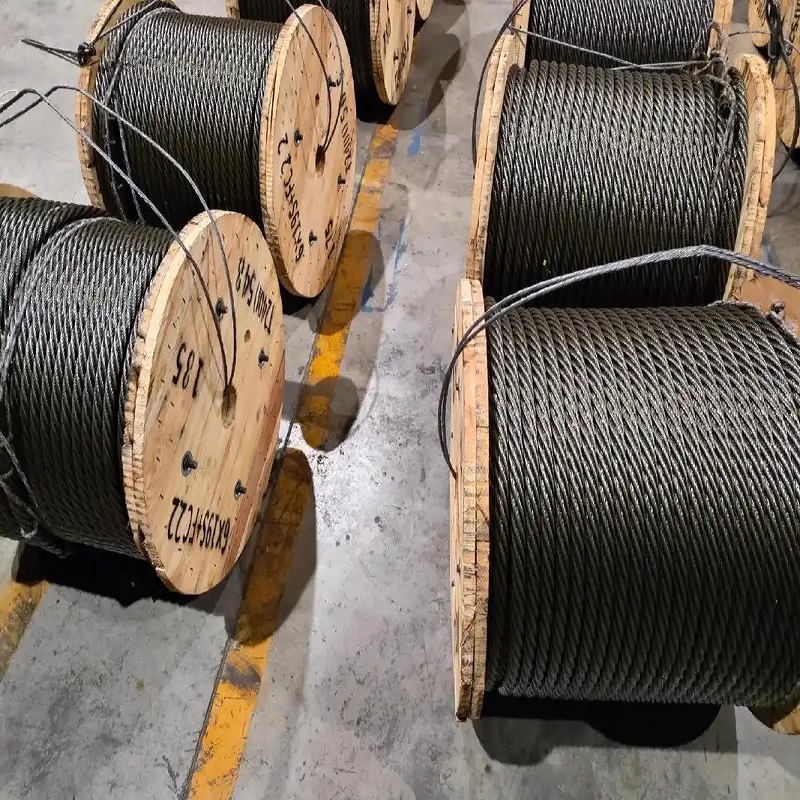 圣鑫SX光面钢丝绳6×37+FC-8.7米高清大图