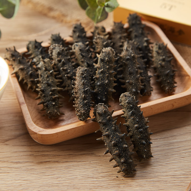 宫品3A有机淡干海参50g 10-14只 刺参海参干货 营养丰富 发后即食海参