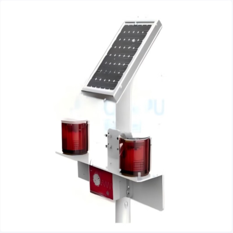 鼎鑫实业 DXSY-12 DC5V 3W IP67 75次分 LED 太阳能声光警示灯 (计价单位:盏) 红色