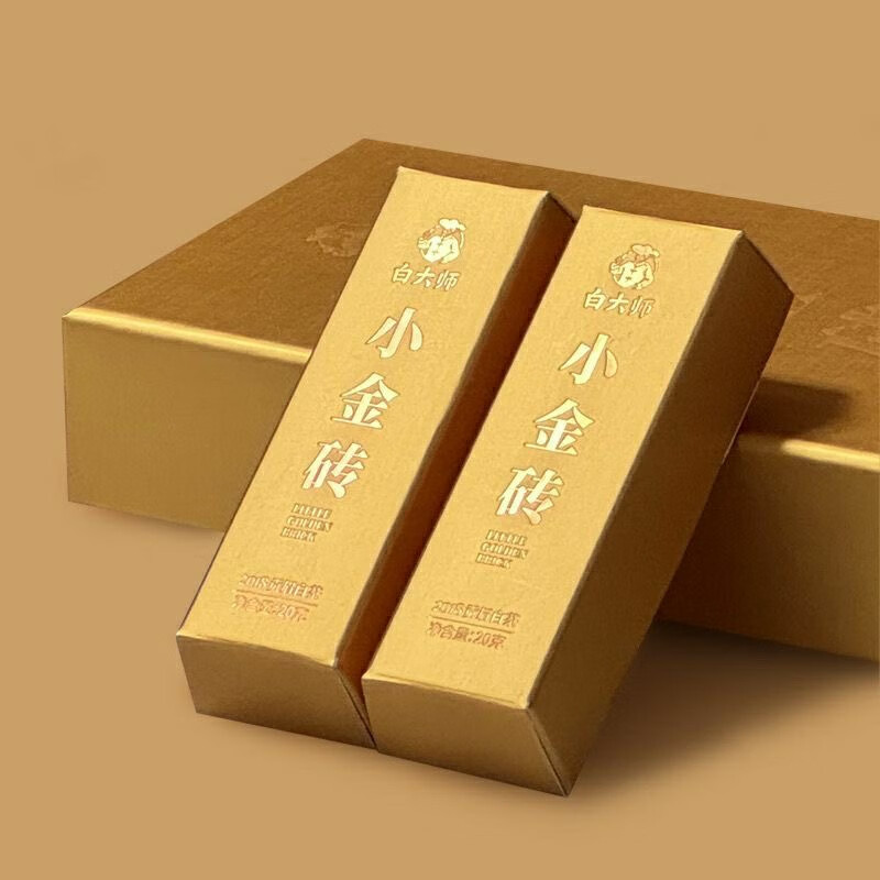 白大师高山福鼎白茶特级贡眉金砖白茶原木茶叶礼盒装360g老白茶 360g/1盒高清大图