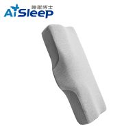 睡眠博士(AiSleep) 舒梦系列 舌型颈椎保健枕头 太空记忆枕慢回弹单人枕芯 脖子护颈枕大小号