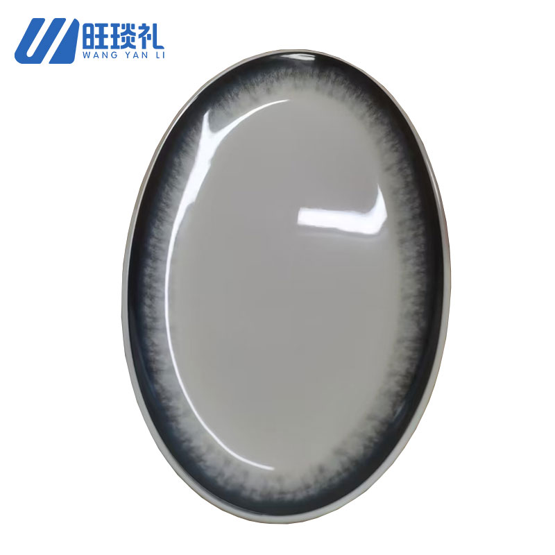 旺琰礼鱼盘密胺瓷A8料 长40*宽23/个高清大图