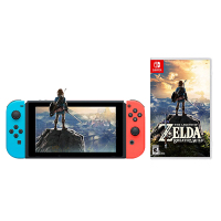 任天堂(NINTENDO) Switch NS NX掌上游戏机存储容量32GB主机不锁曰版红色PSP红蓝手柄塞尔达传说