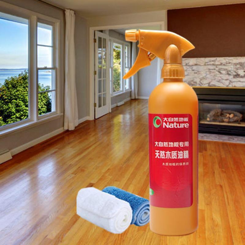 大自然地板精油实木复合液体地板蜡木质防滑修复保养油精特价 大自然1瓶