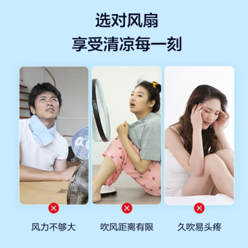美的(Midea) FSA25UB 电风扇家用小型立式落地扇台地两用三叶柔风广角摇头强劲电机远距送风易拆洗电风扇高清大图