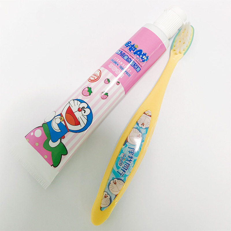 哆啦A梦(DORAEMON) 儿童洗发沐浴露2合1送洗漱套装380g高清大图