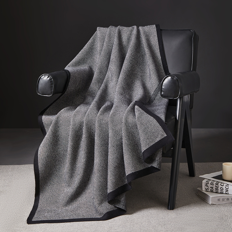 汉司家纺 HANSI-85 航空毯黑色180*200cm(计价单位:条)黑色高清大图