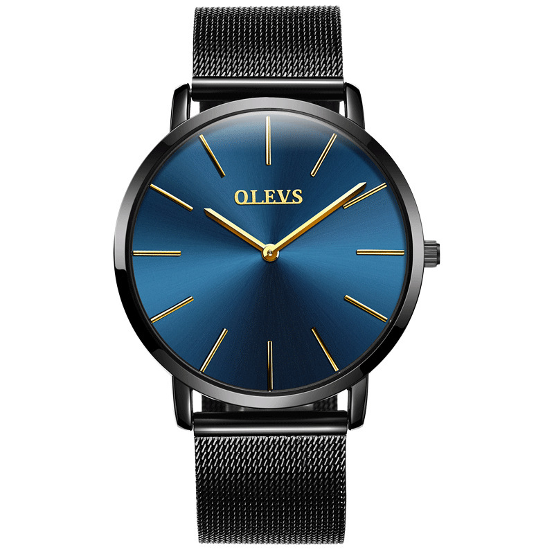 欧利时olevs手表女超薄款瑞士品牌男士石英表情侣防水精钢dw米兰尼斯