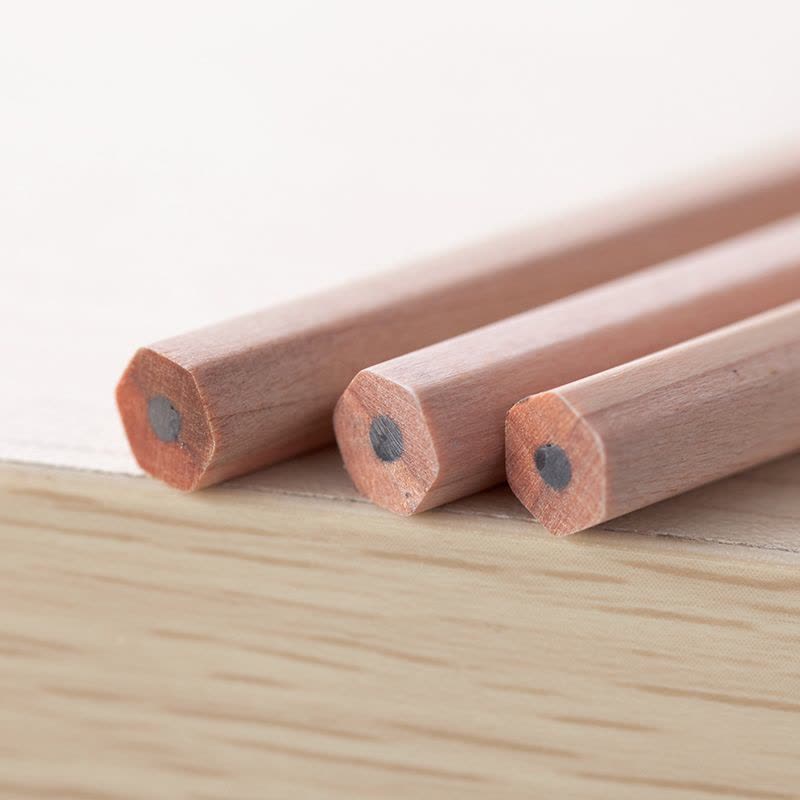 齐心 MP2012 原木铅笔 2B 30支/筒 黑图片