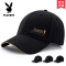 花花公子棒球帽子男士潮牌春秋冬季2024新款大头围遮阳防晒鸭舌帽