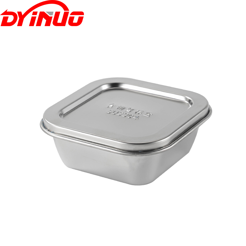 DYINUO 304不锈钢食品留样盒12*12cm/个高清大图