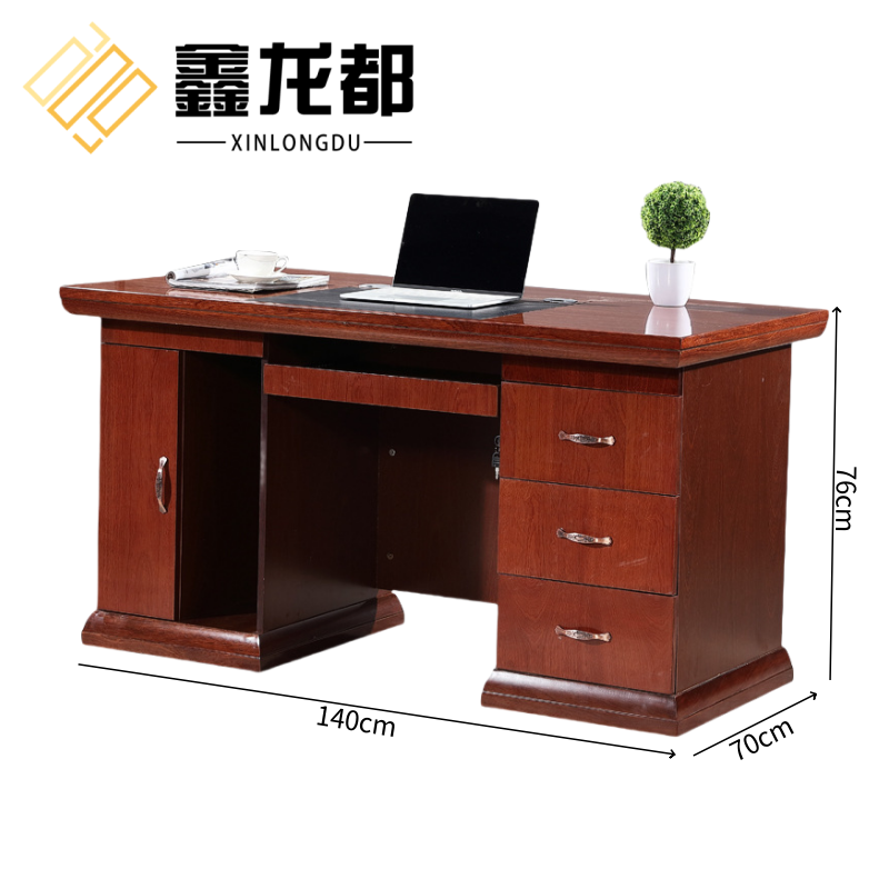 鑫龙都电脑办公桌高清大图