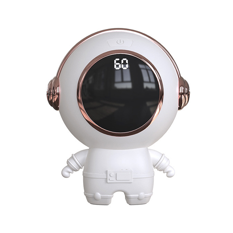 传枫太空人暖手宝口袋便携式宇航员暖手宝USB带数显充电暖宝 CF-3637
