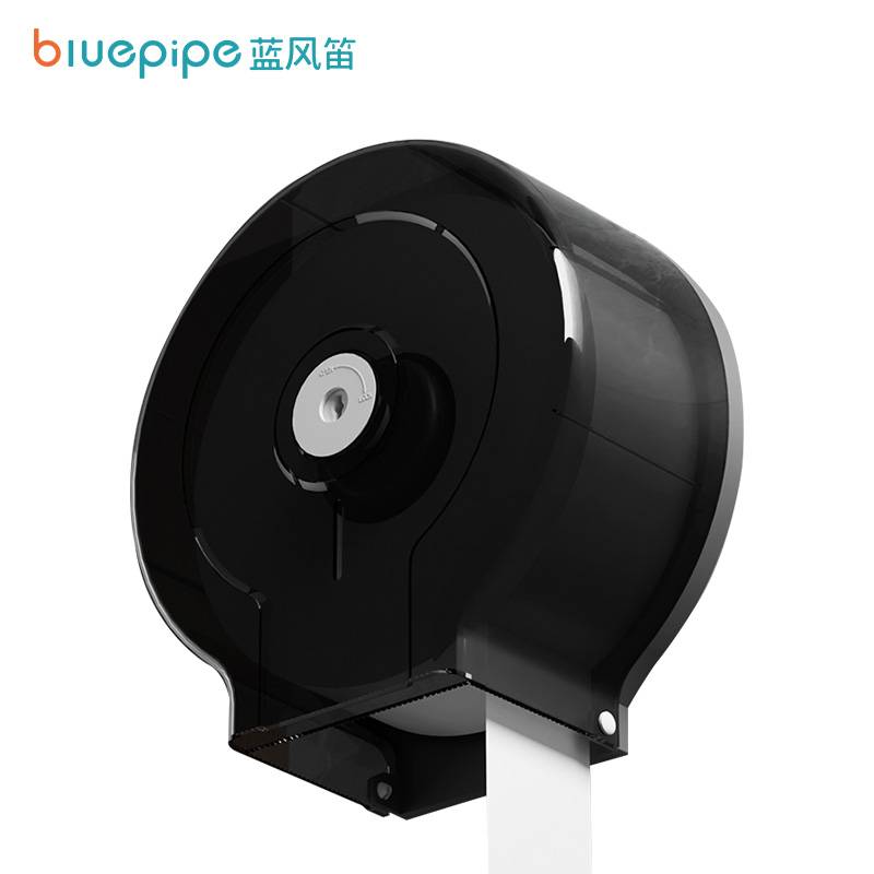 蓝风笛 卷纸盒 黑色(打孔/免打孔双用)个(黑色(打孔/免打孔双用))高清大图