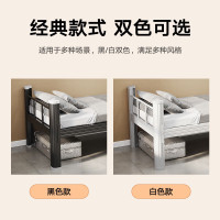 钢制单人床公寓床加厚单层床铁艺床含床板900*2000*750mm