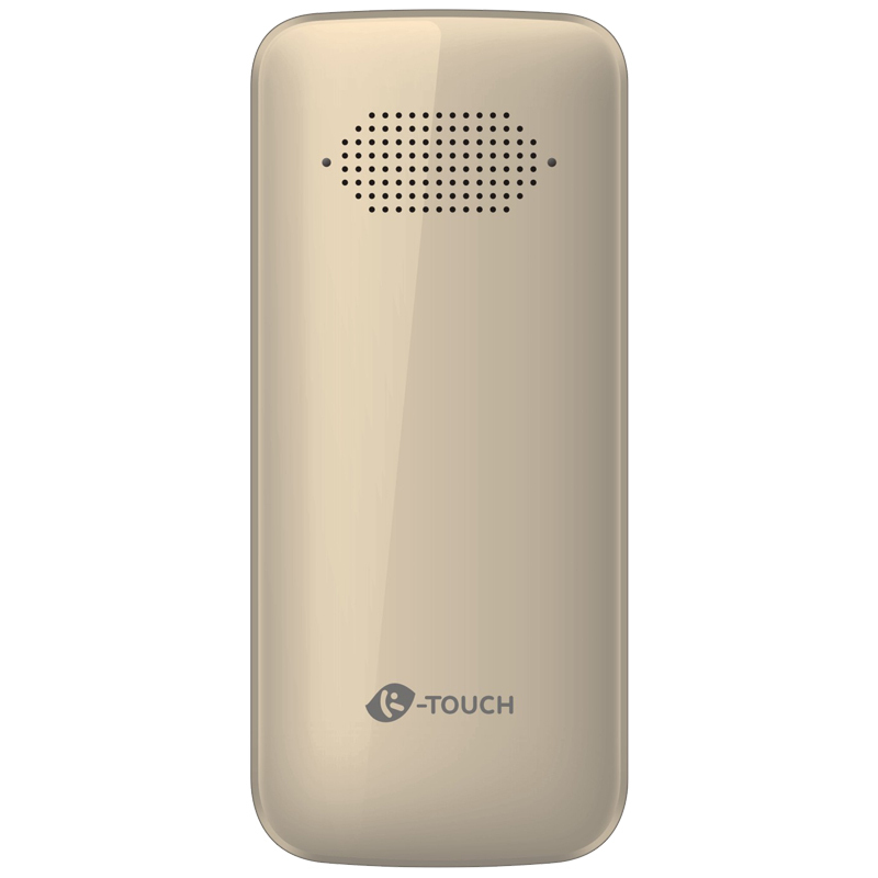 K-Touch/天语 Q1 金色 移动/联通2G 直板按键 双卡双待 老人手机 学生备用功能机
