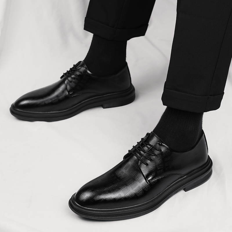 线下专柜同款卡帝乐鳄鱼cartelo新款时尚男士男鞋休闲鞋子商务皮鞋