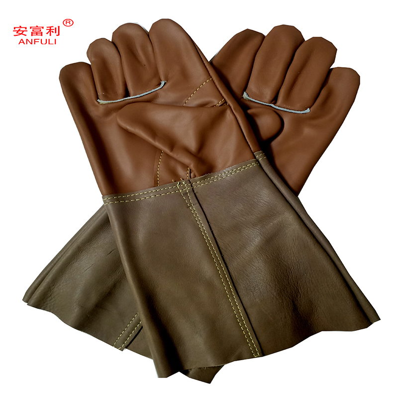 安富利长皮手套 均码/双高清大图