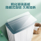 美的(Midea)10公斤kg双桶双缸半自动波轮洗衣机家用大容量老式洗衣机净洗科技钢化玻璃盖板MP100VH60E 新品