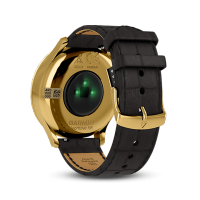 Garmin佳明vivomove HR光电心率监测智能时尚防水运动健身功能手表防水50m（经典版 皇冠黑）