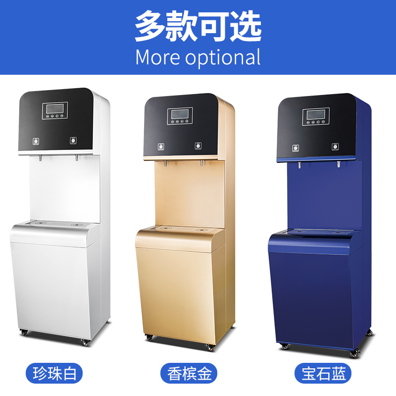 乐创 lecon 商用工程款电热直饮银色开水器幼儿园工厂用带过滤机步进式开水器 LC-J-Q300 30L 220V